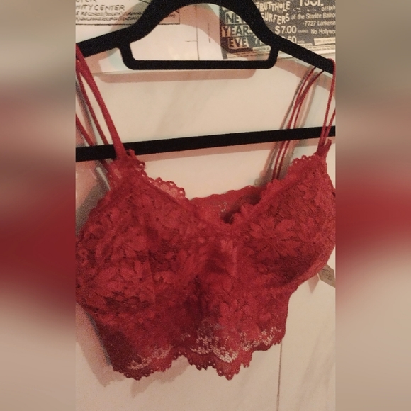 Duufin L-XL lace cropped cami - Picture 1 of 6